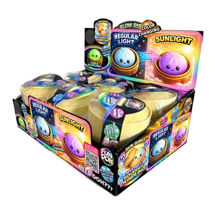 Fun Doh Color Changing Dumpling Squishy Toy
