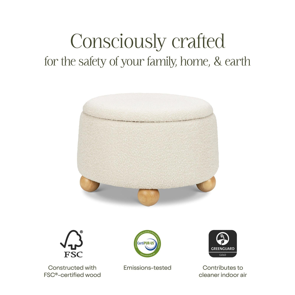 Namesake Tuffet Storage Ottoman