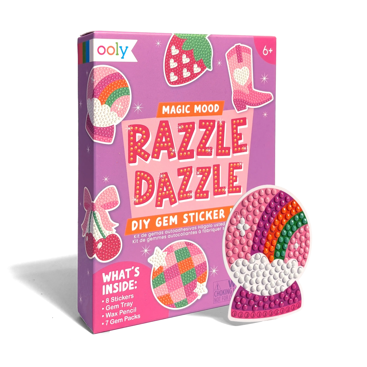 Mini Razzle Dazzle Diy Gem Sticker Kit - Magic Mood