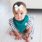 Jade Baby Bandana Bib Set (4-pack)