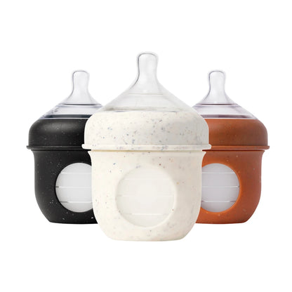 NURSH Silicone Pouch 4oz Bottle 3-pack