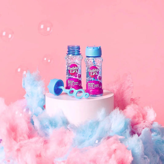 BubbleLick Cotton Candy Flavored Bubbles You Can Lick