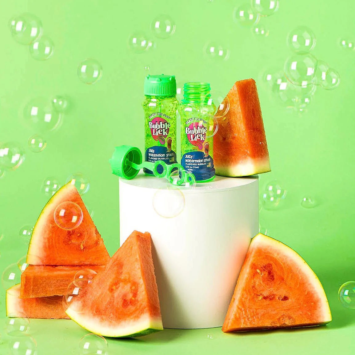 BubbleLick Watermelon Flavored Bubbles You Can Lick