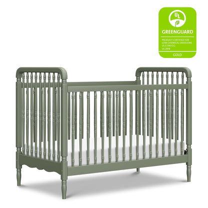 Namesake Liberty 3-in-1 Convertible Spindle Crib with Toddler Bed Conversion Kit