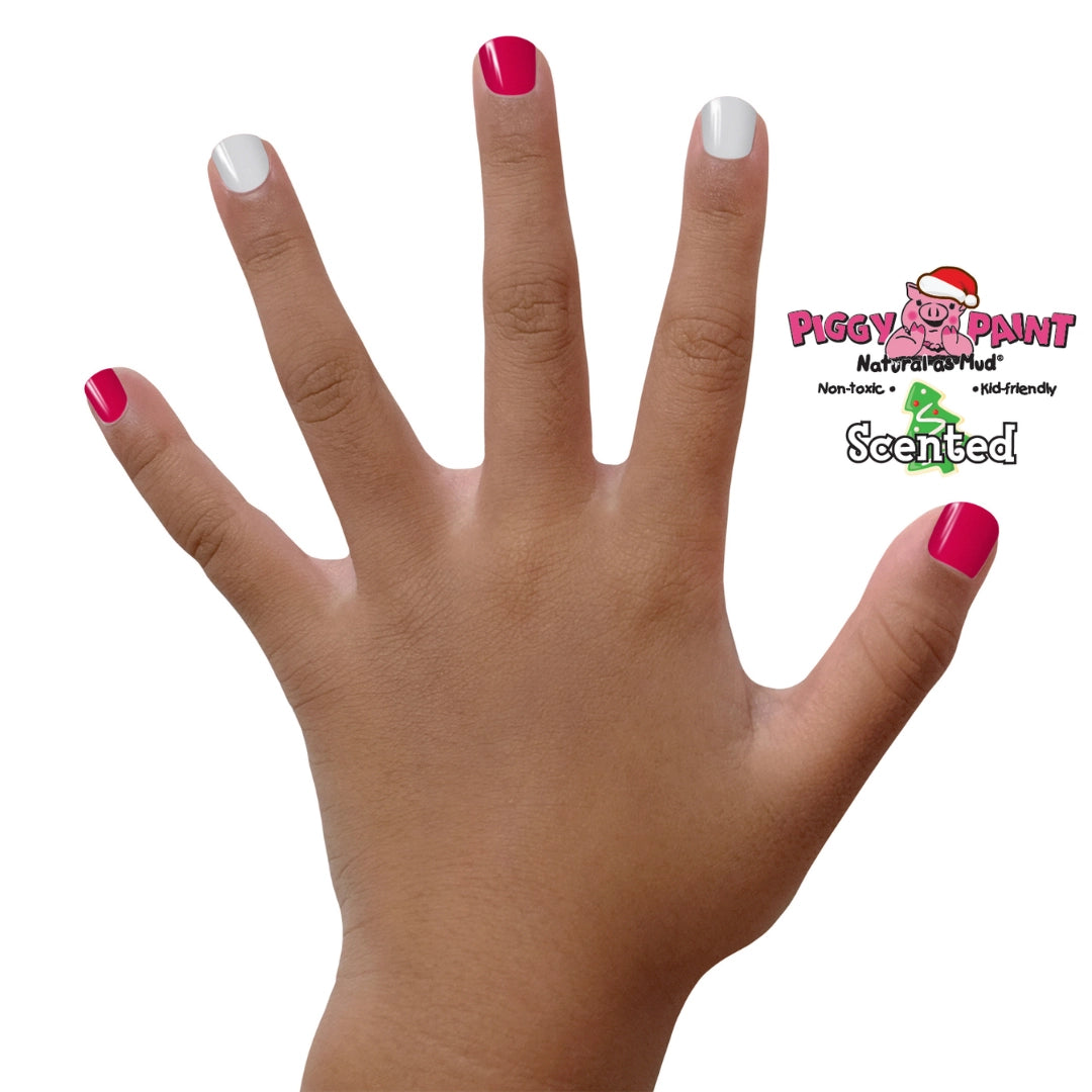Scented Candy Cane Craze Non-Toxic Kids Nail Polish