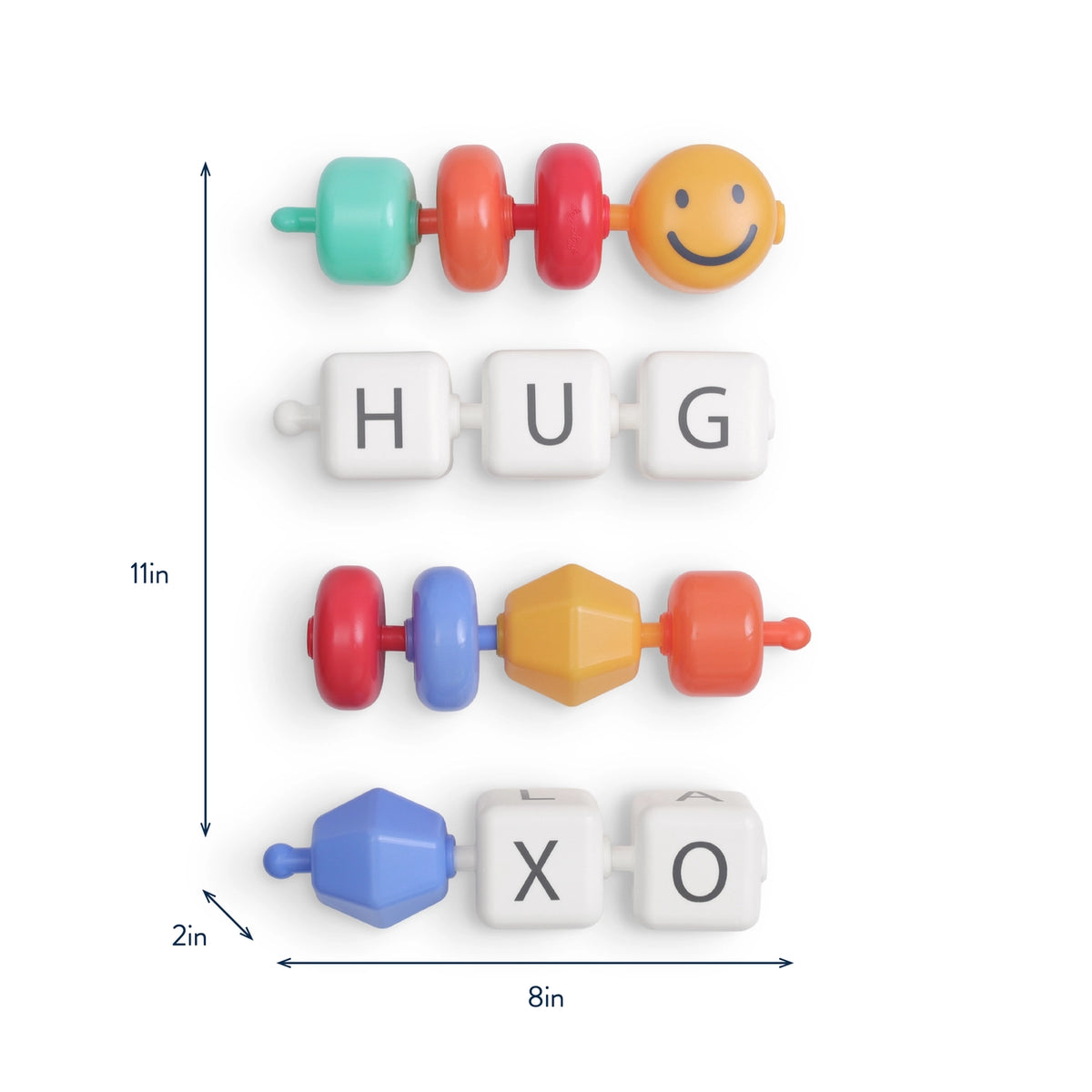 Connect & Play™ - 14 Sensory Pop Beads - Smile