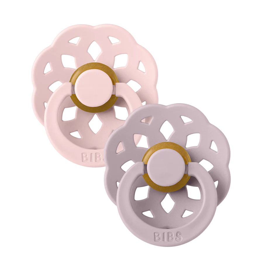 BIBS Boheme 2 PACK Round Nipple Pacifier