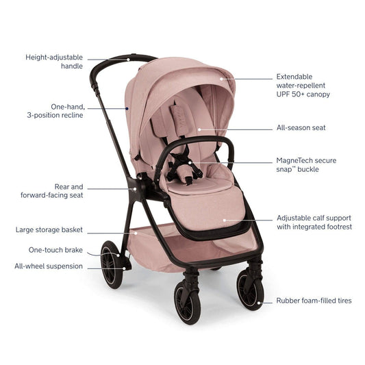 Nuna TRIV Next + Pipa Aire RX + Lytl Bassinet Bundle | Thistle Collection