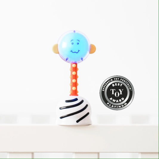 Nogginstik Developmental Light-Up Rattle