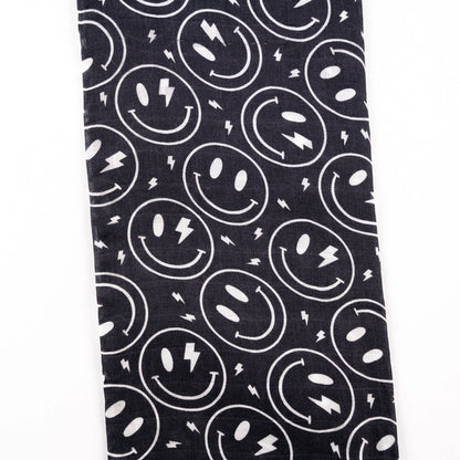 Lightning Smiles Muslin Blanket