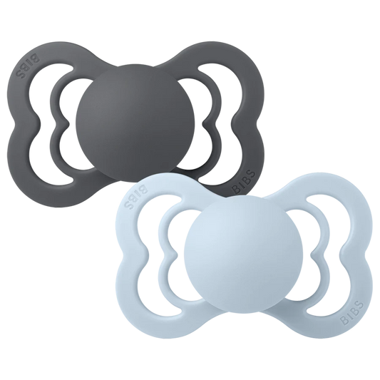 BIBS Supreme 2 PACK Symmetrical Pacifiers