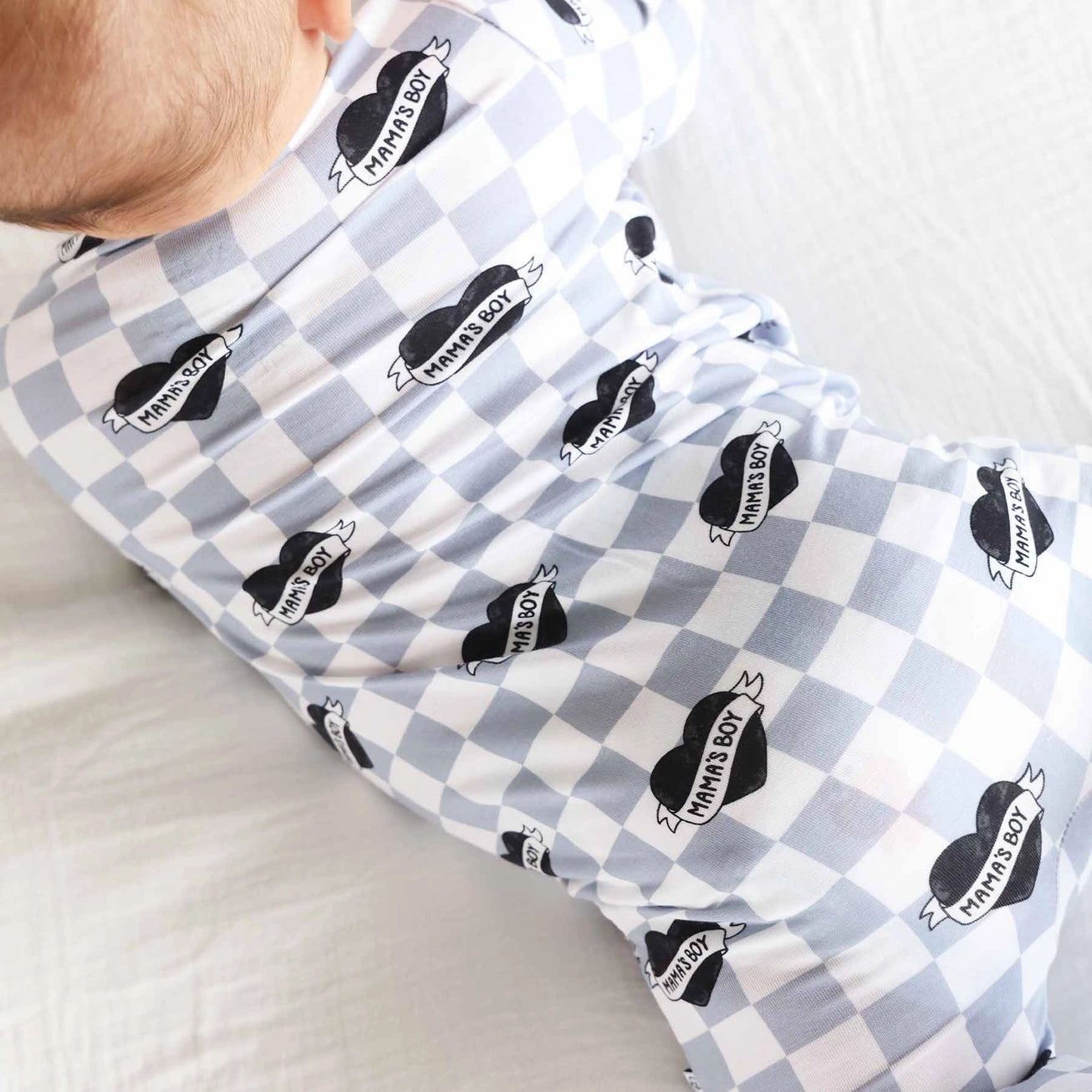 Zipper Footie | Mama's Boy