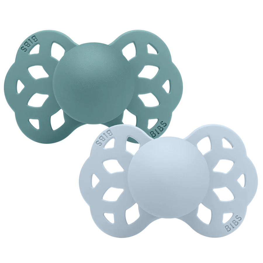 BIBS Infinity 2 PACK Anatomical Pacifiers