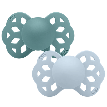 BIBS Infinity 2 PACK Anatomical Pacifiers