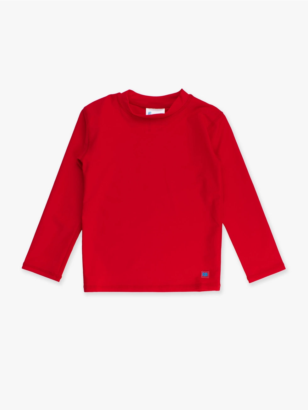 Boys Vintage Red Long Sleeve Rash Guard