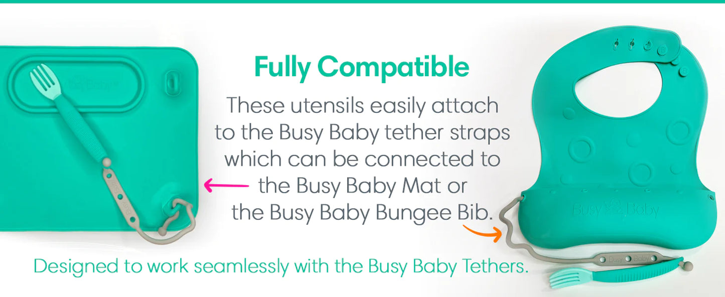Busy Baby Eating Utensils
