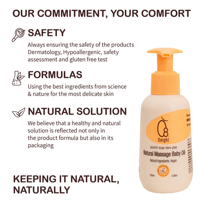 Natural Baby Massage Oil