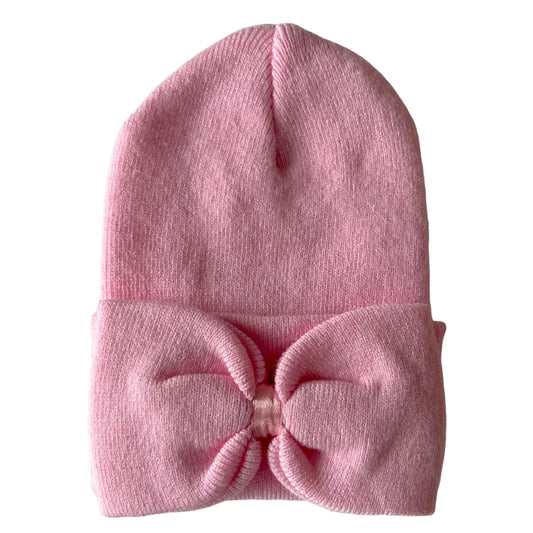 Baby's First Hat - Pink Bow