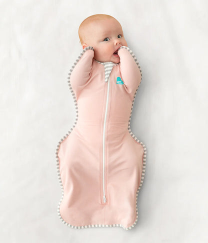 Swaddle Up™ 1.0 Tog Stretch Cotton - Dusty Pink