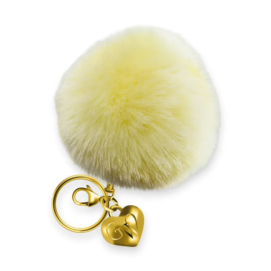 Pineapple Whip Heart of Gold Charm & Poof