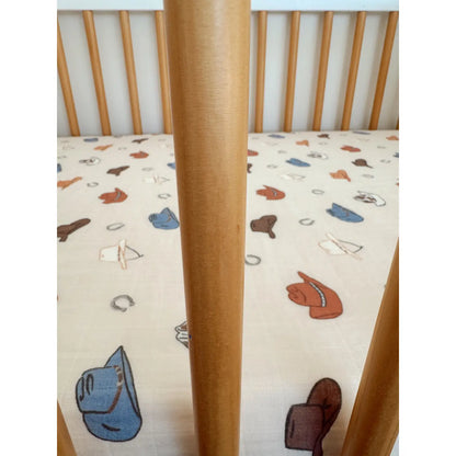 Western / Muslin Crib Sheet