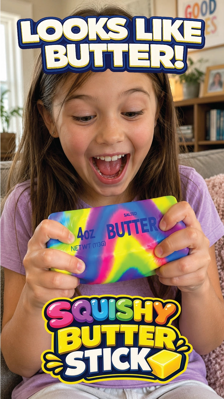 Fun Doh Rainbow Butter Slow Rise Squishy