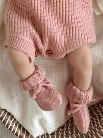 Knit Booties - Amour