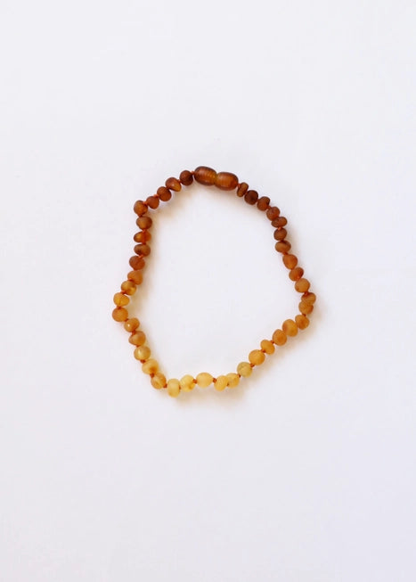 Raw Baltic Amber + Sunflower || Necklace ||