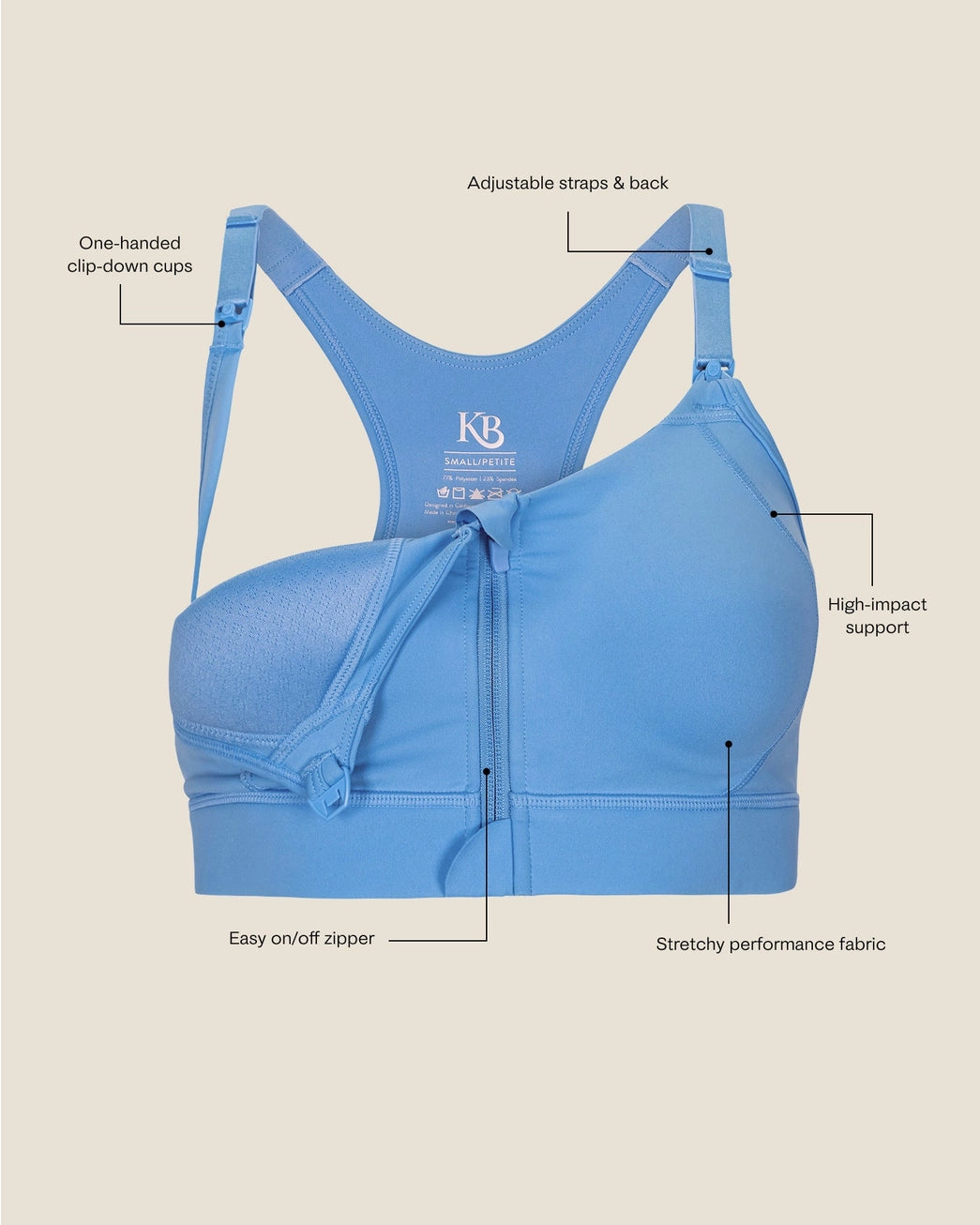 High Impact Nursing Sports Bra