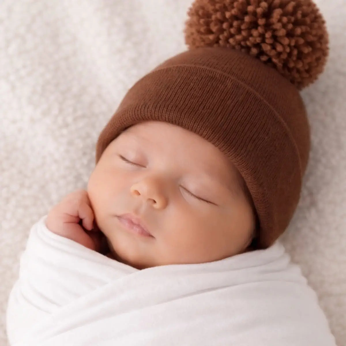 Baby's First Hat® - Sandalwood Pom