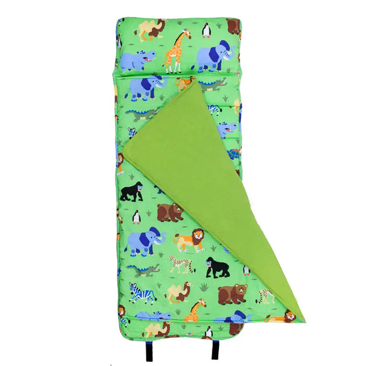 Wild Animals Original Nap Mat - Green