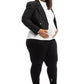Plus Maternity 28" Butter Skinny w/ Bellyband in Black