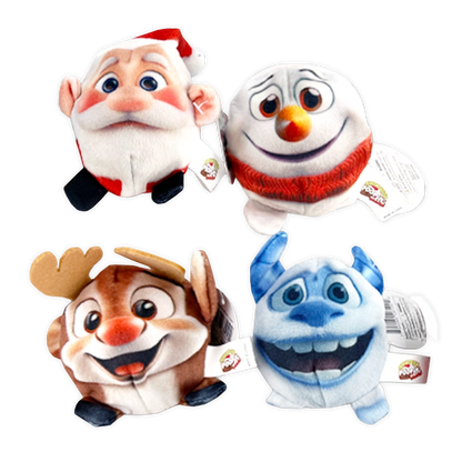 Christmas Plush Poopin Pal Toy Stocking Stuffer Assortment