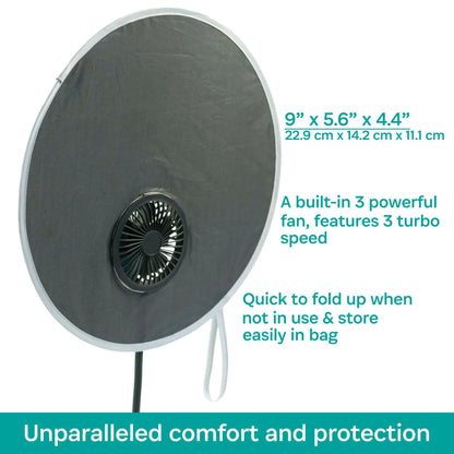 Coolshade Sunshade + Fan