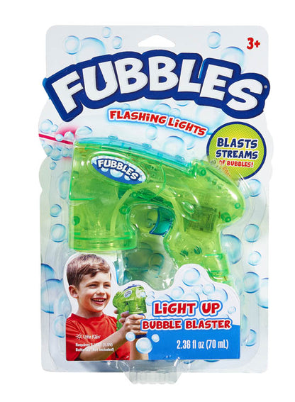 FUBBLES® LIGHT UP BUBBLE BLASTER