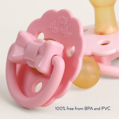 Itzy Soother™ Natural Rubber Paci Set