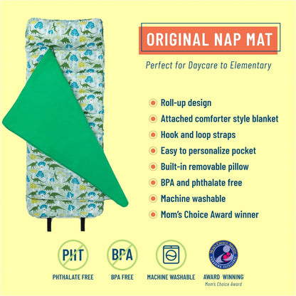 Dinomite Dinosaurs Original Nap Mat - Green