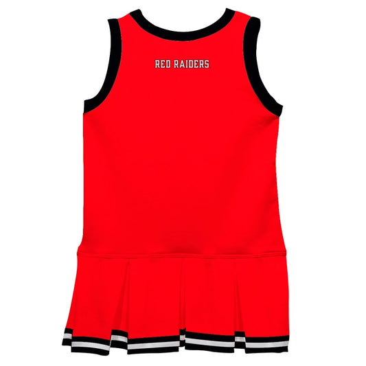 Texas Tech Red Raiders Red Sleeveless Cheerleader Dress