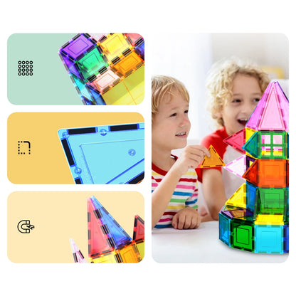 101pc Magnetic Tile Building Blocks