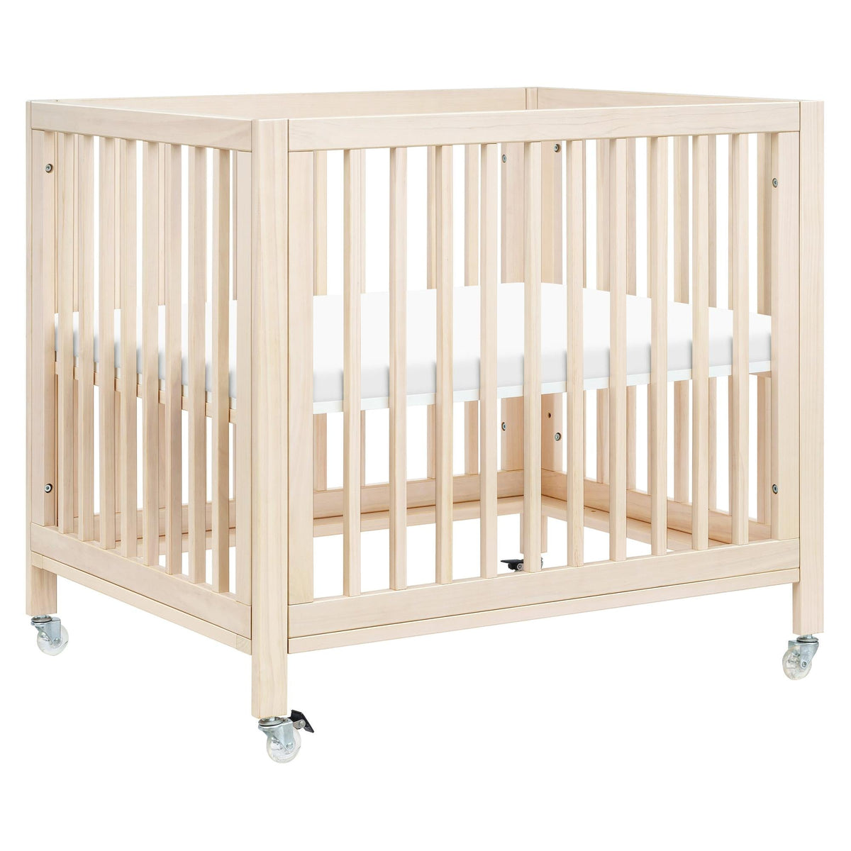 Babyletto Rolli 9-in-1 Convertible All-Stages Crib with Bassinet & Toddler Bed Conversion Kits