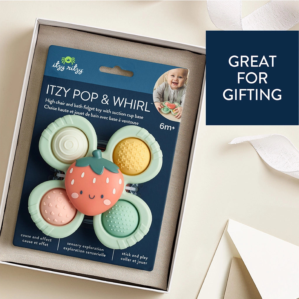 Itzy Pop & Whirl™ - Bath + Travel Toy