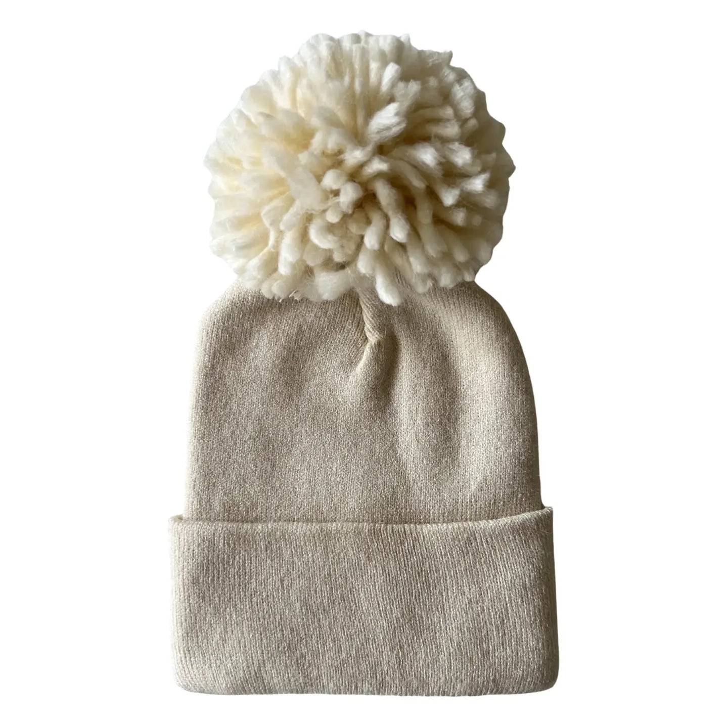 Baby's First Hat - Sand Pom