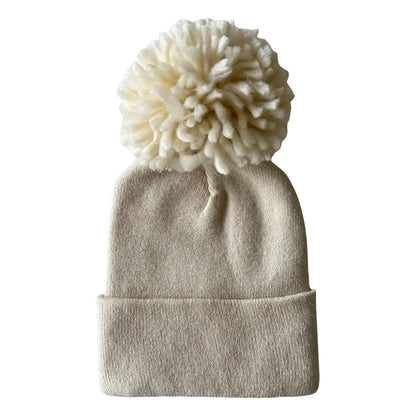 Baby's First Hat - Sand Pom