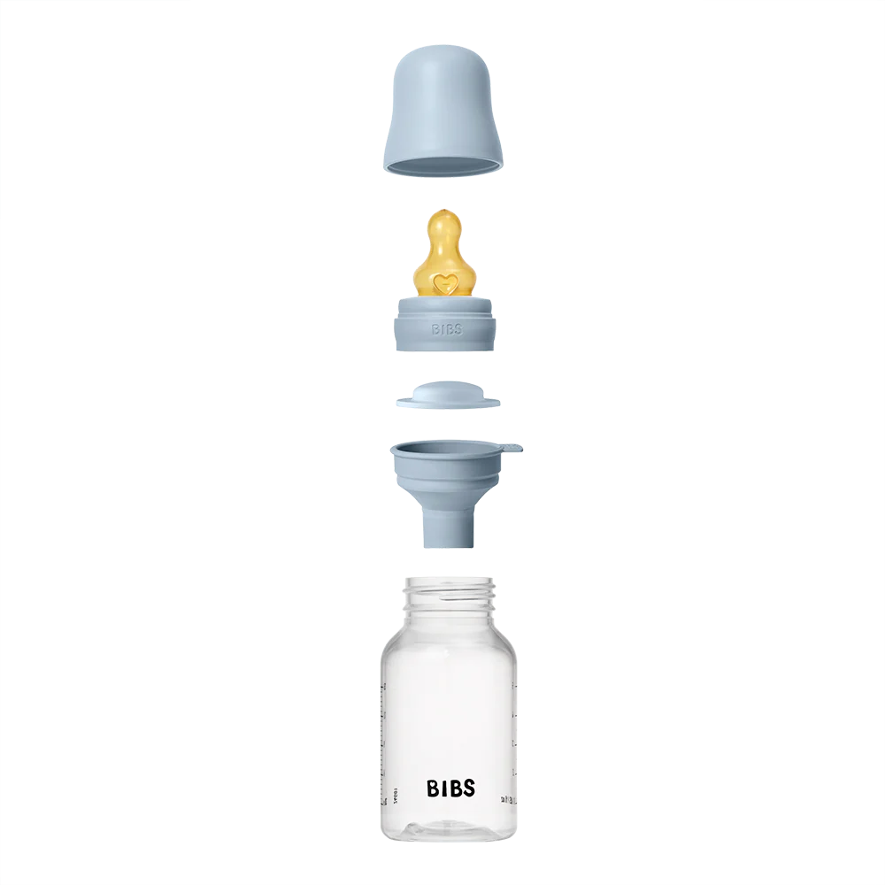 Baby BPA-Free PP Bottle Set 5oz Latex - Baby Blue