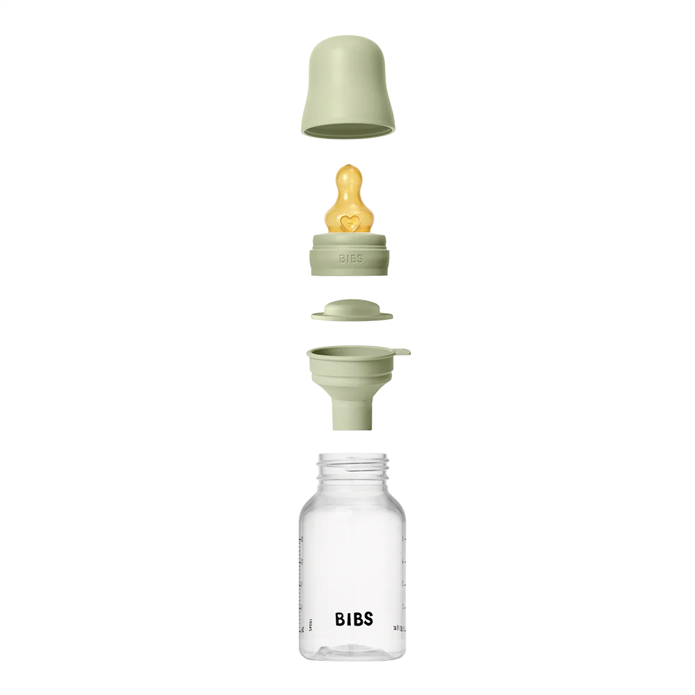 Baby BPA-Free PP Bottle Set 5oz Latex - Sage