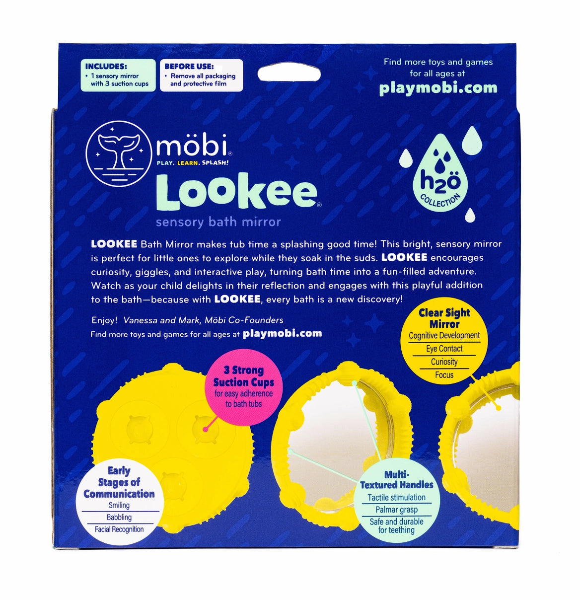 Lookee Sensory Bath Mirror