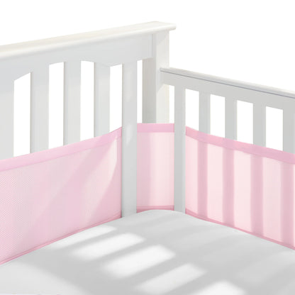 Breathable Mesh Crib Liner for Full Sized Crib