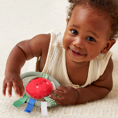 Itzy Ring Pal™ - Teething Ring with Plush Character