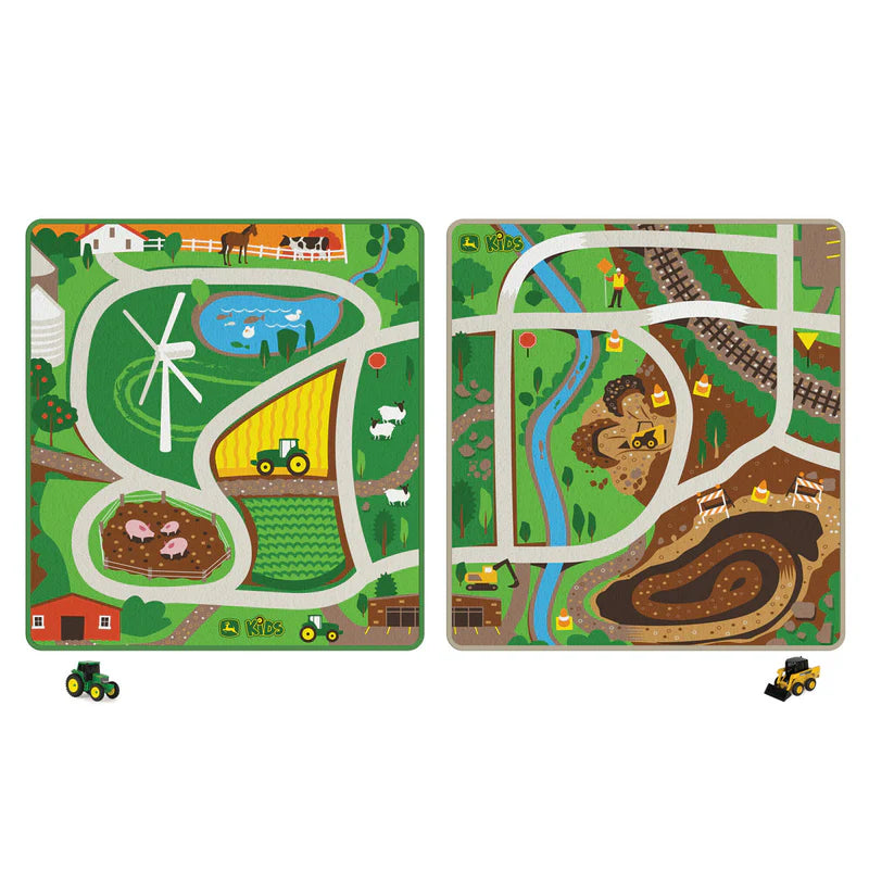 Farm & Construction Playmat Set