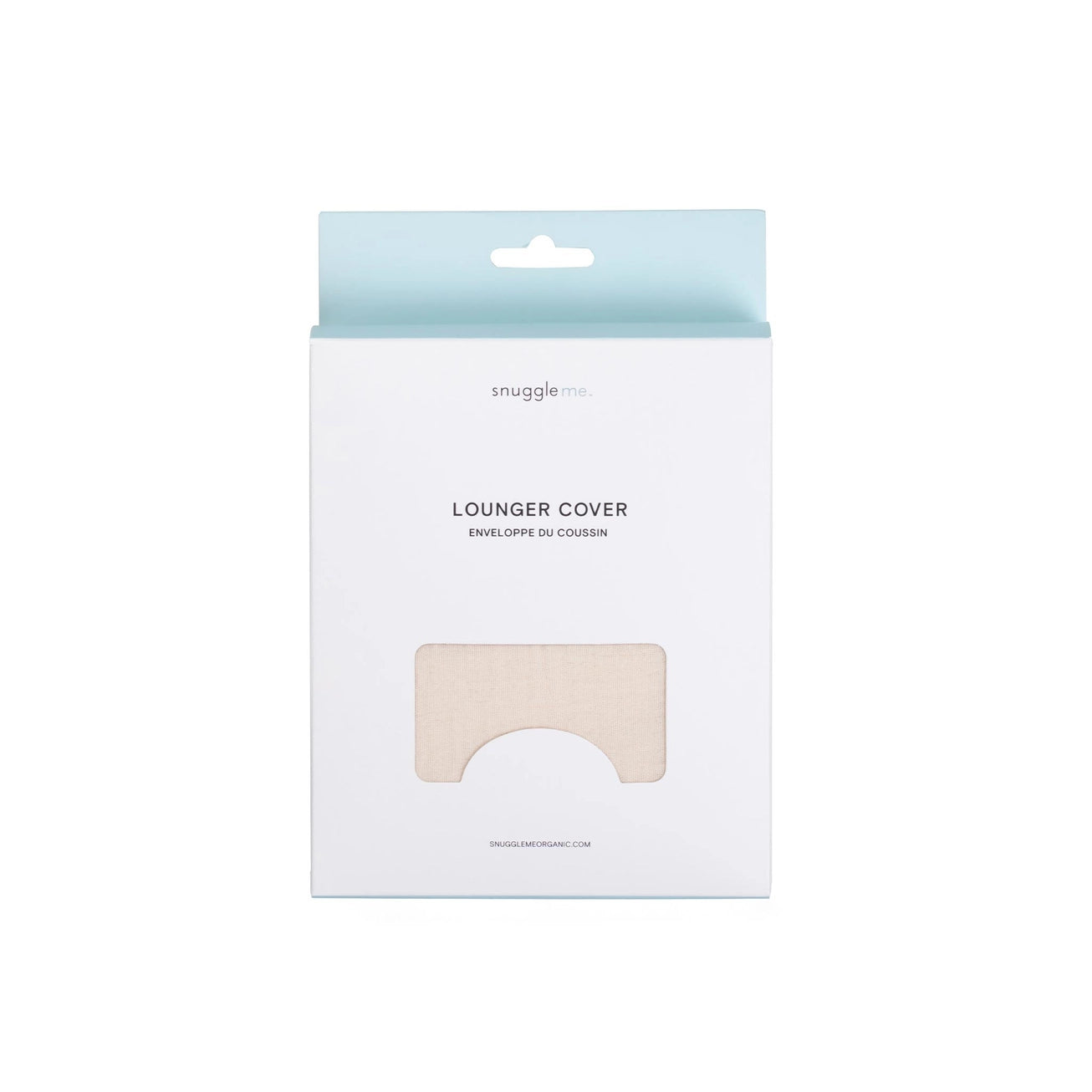 Lounger Curve Muslin Cover | Natural